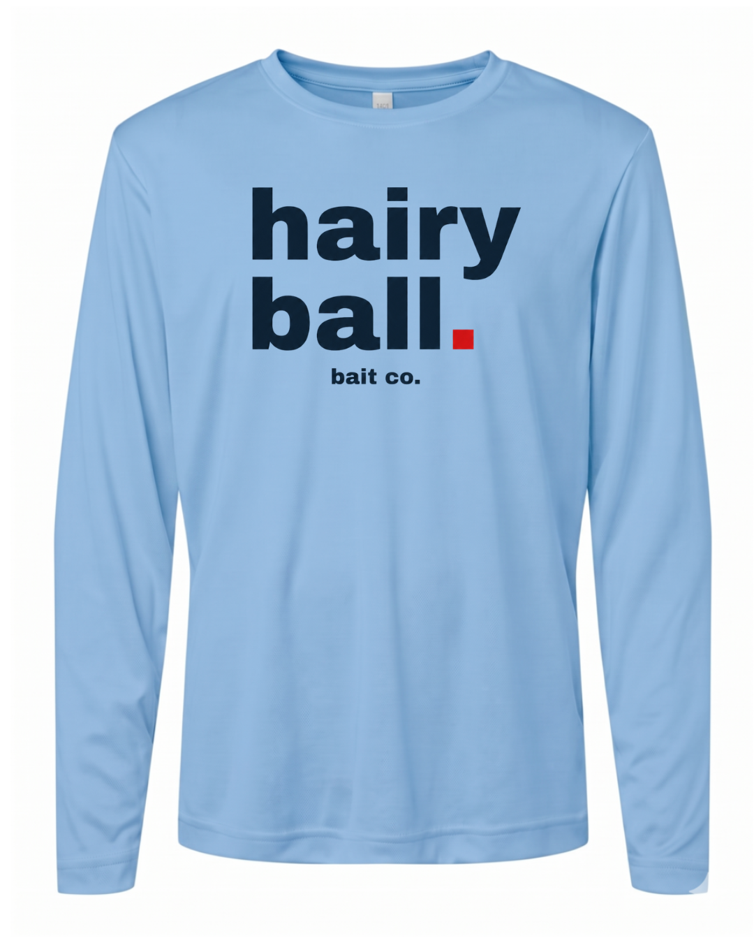 Blue Long Sleeve Performance Shirt