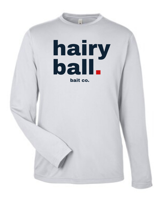 Grey Long Sleeve Performance Shirt